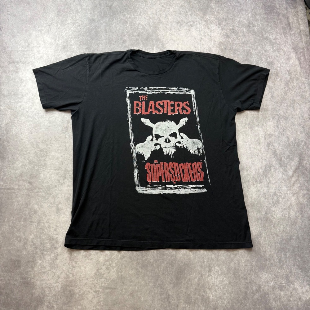 The Blasters Supersuckers 2015 Observatory OC Tour Graphic T-Shirt Black XL